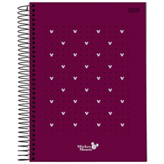 Caderno Universitário 10 Matérias Mickey Arts Office Jandaia