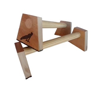 Barras de flexão calestenia barras paralelas de chão 30cm SEM VERNIZ parallettes crossfit
