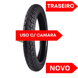 PNEU TRASEIRO 90/90-18 TITAN 150 CG 125 FAN 160 HONDA YAMAHA YBR EXTREME NOVO