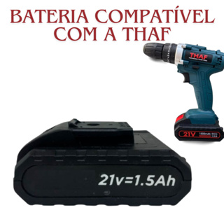 Bateria 21v Litio Compativel Com A Parafusadeira Thaf
