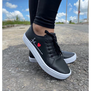 Sapatênis Feminino Fé Casual Promoção
