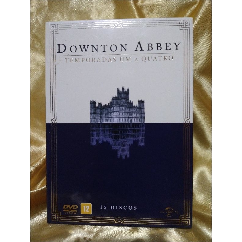 DVD BOX - DOWNTON ABBEY - TEMPORADA 1° A 4° TEMPORADA | Shopee Brasil