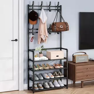 Organizadora Sapateira Cabideiro Arara Suporte Multiuso Para Sapato Tenis Roupa Closet Quarto Armários
