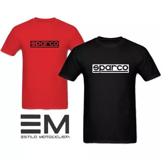 Camiseta Sparco/ Moto Motociclista masculino e feminino.