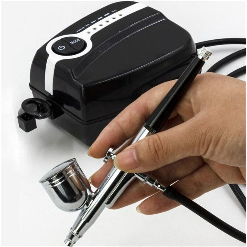 Aerógrafo com Mini Compressor para Cake Beauty 61001 Novo a Pronta Entrega Frete Grátis