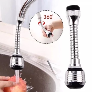 Extensor Flexível De Torneira de Agua Pia Cozinha Adaptador 15x10x4cm Giro 360° Arejador Aço Inox em Oferta na Shopee
