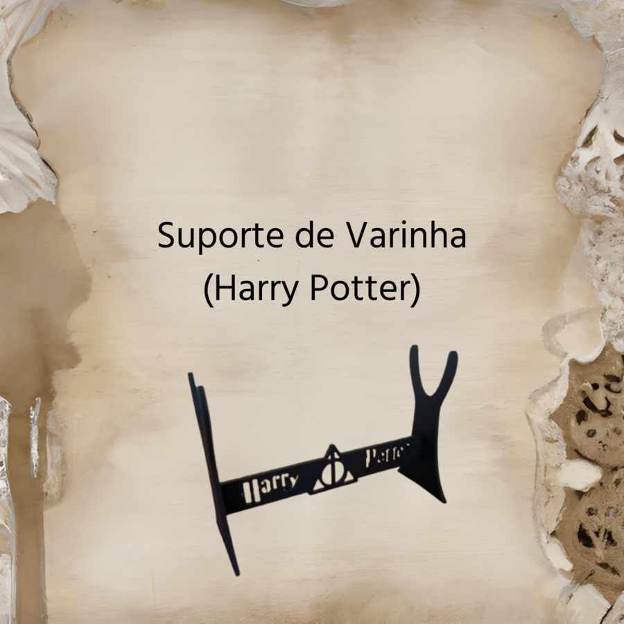 Suporte para Varinha Harry Potter MDF Premium 3mm