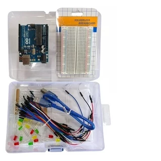 Kit Starter C/ Uno Dip Compativel Arduino + Box G-2