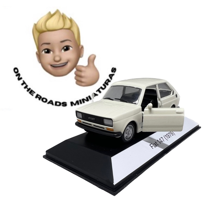 Miniatura Fiat 147 Abre as portas 1/38