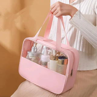 Bolsa Travel Necessaire Maquiagem Transparente a Prova De Águas -QB36055