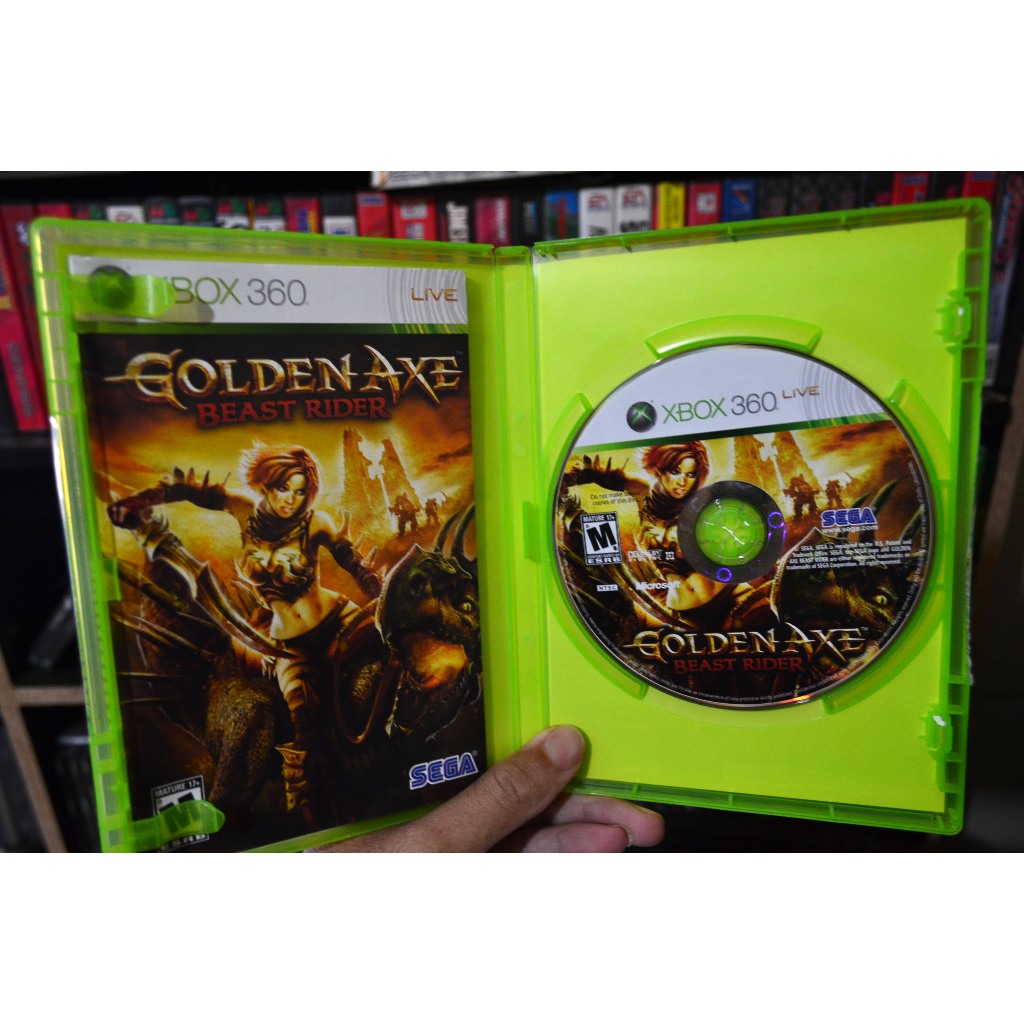 Golden Axe Beast Rider Xbox 360 Original Mídia Física