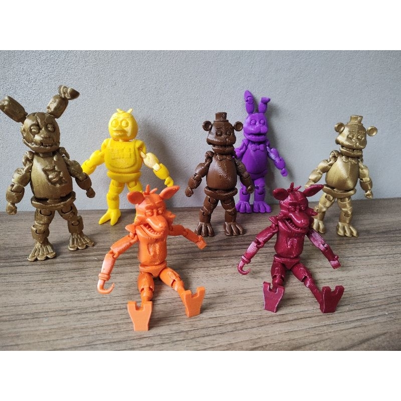 Boneco Articulado Foxy Figure 12,5Cm Five Nights At Freddy'S