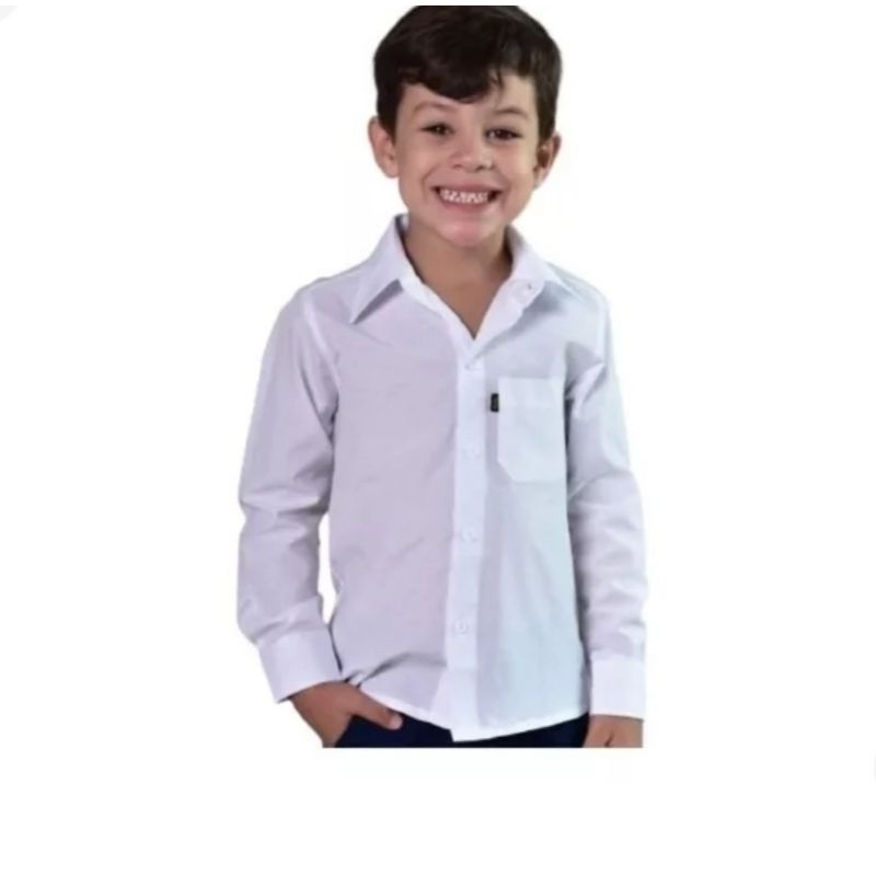 Camisa store social juvenil