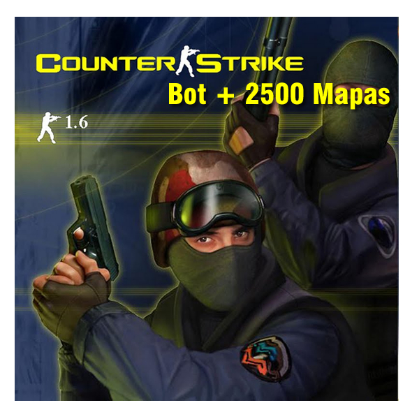 CS 1.6 Bot + Mapas - Jogo Computador PC | Shopee Brasil