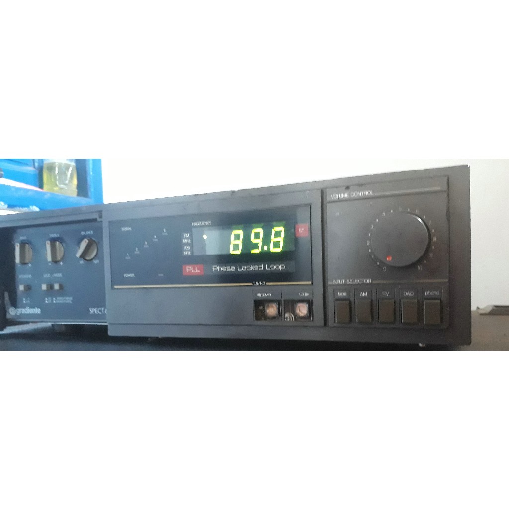 Receiver amplificador radio Gradiente Spect 65 funcionando | Shopee Brasil