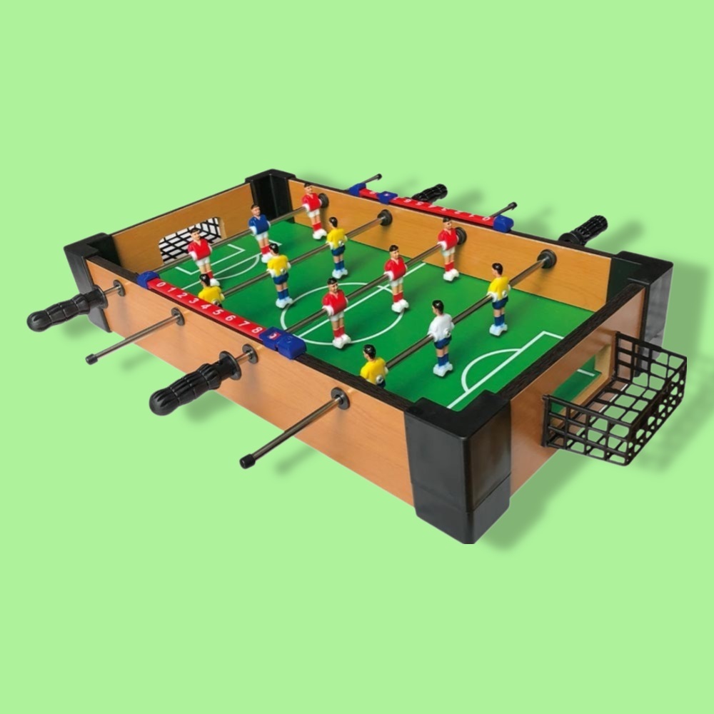 Jogo Toto Super Craque Junior 40,5x22x7cm DM Toys Mini Pebolim