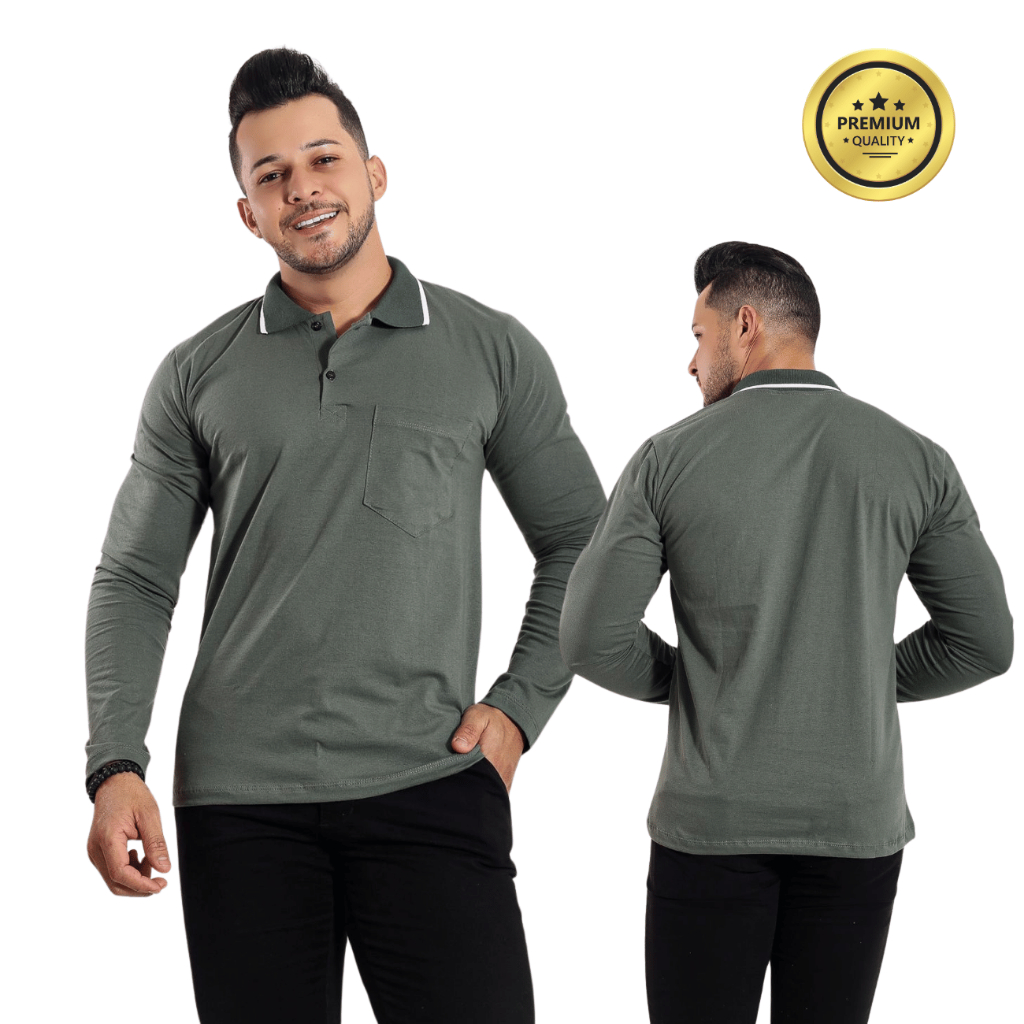 Moletom H2H Masculino Com Zíper - Leve E Confortável