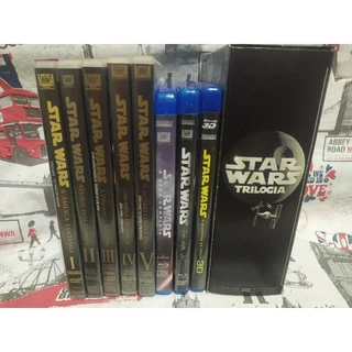 Blu-ray / dvd versões franquia star wars