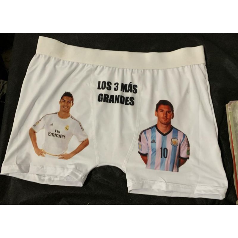 Cueca divertida LOS 3 MÀS GRANDES CR7