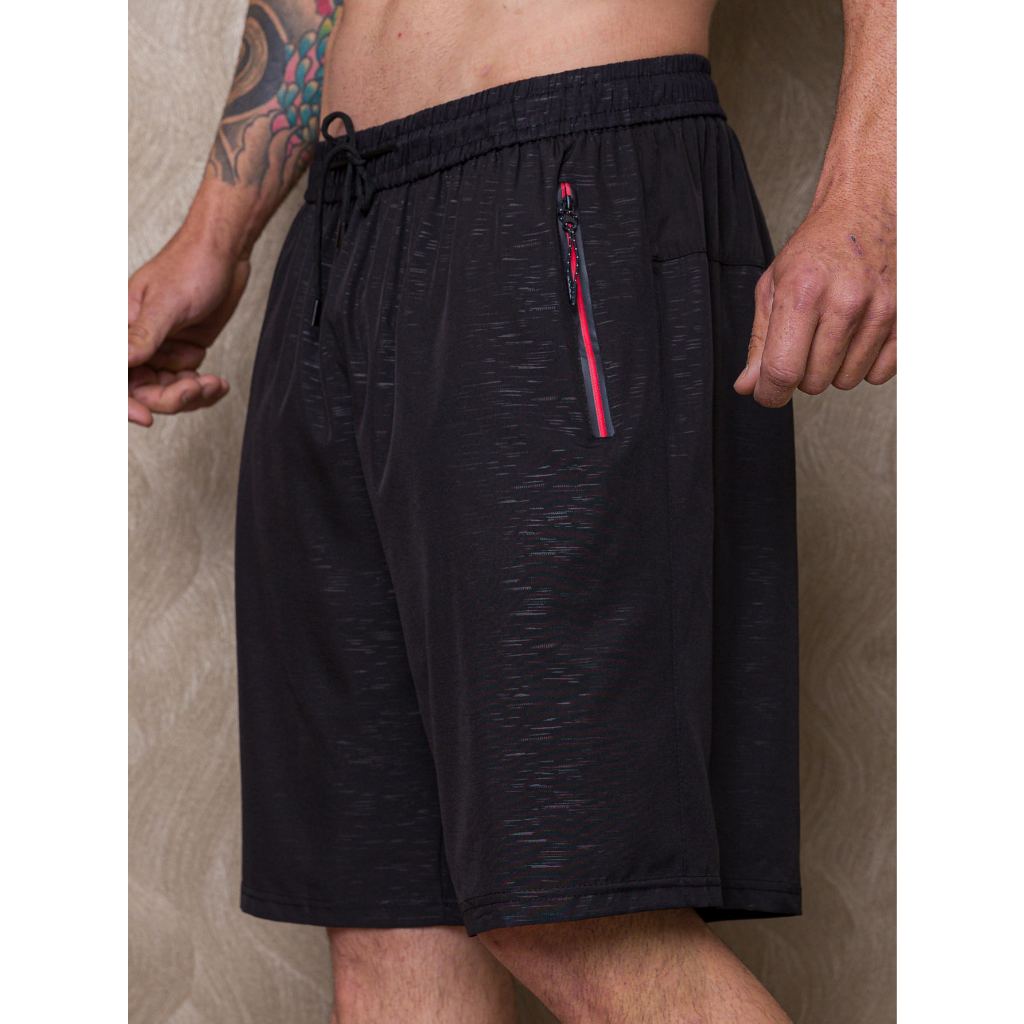Short Praia Masculino Bermuda Banho Elastico Bolso Com Ziper MS1916#