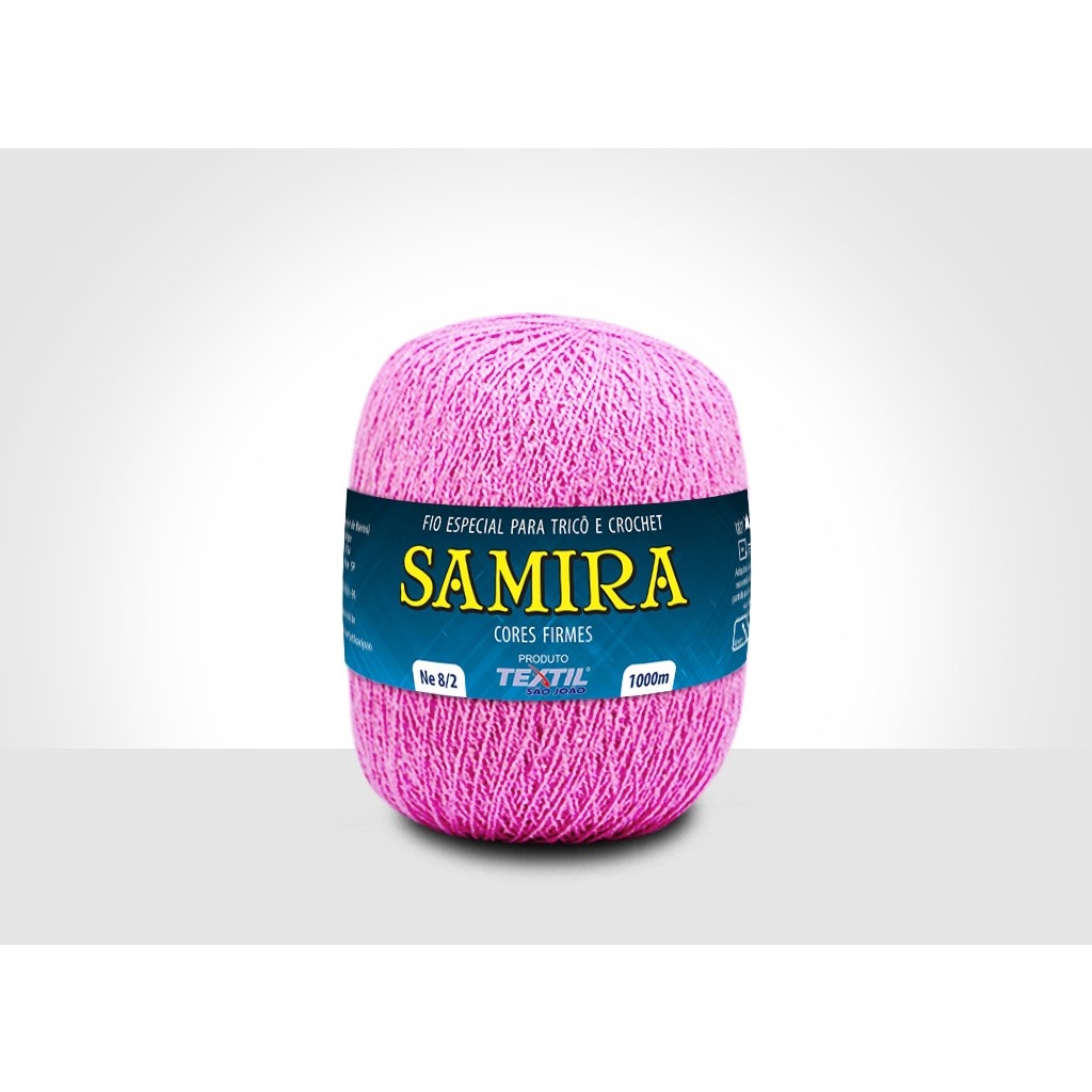 Fio Linha Samira São João / Crochê Tricô / 1000m | Shopee Brasil