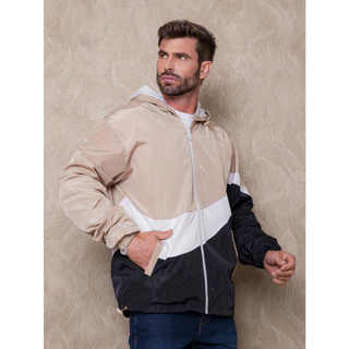 Jaqueta Masculina Corta Vento 100% Forrado Impermeável Importada 23702#