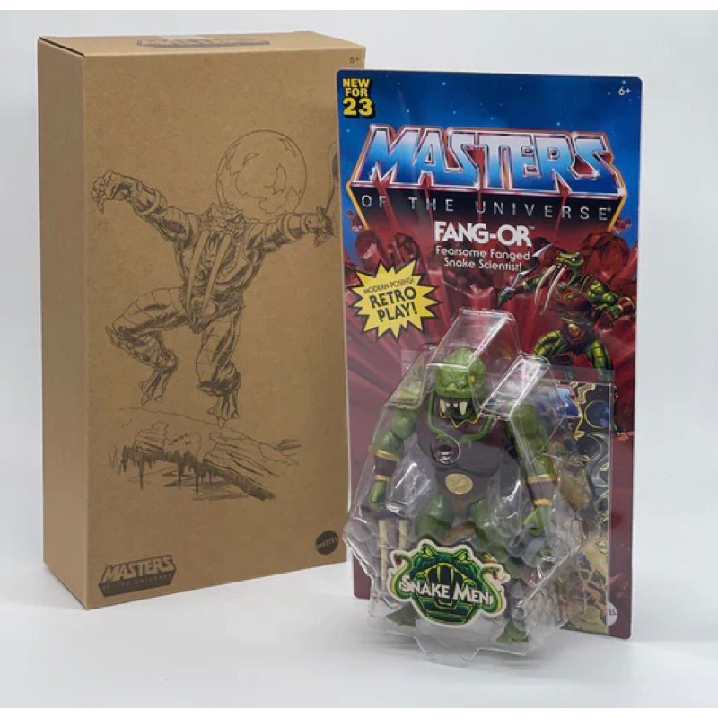 Boneco Fang-Or - Masters of the Universe Origins He-Man Mattel Creations Exclusivo