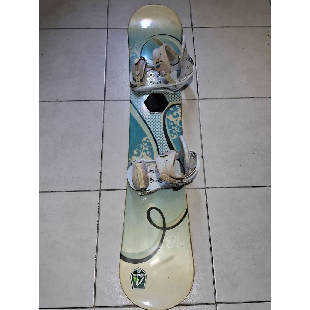 prancha snowboard k2 luna com binding burton lexa Shopee Brasil