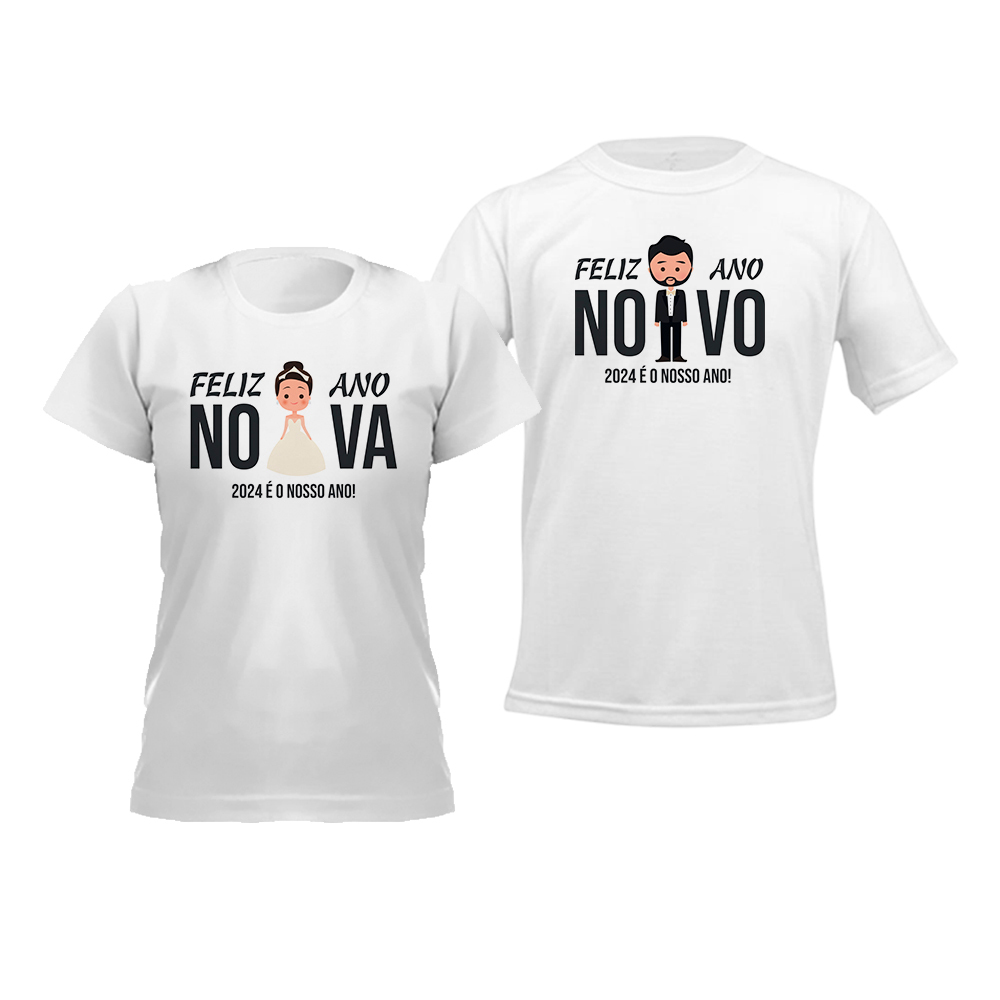 Camisa de ano hot sale novo para casal