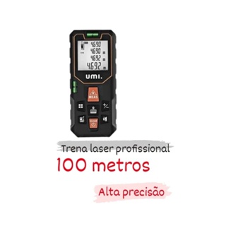 Trena Metro Laser Medidor Metro Distancia Laser 0.5-18m Cinta