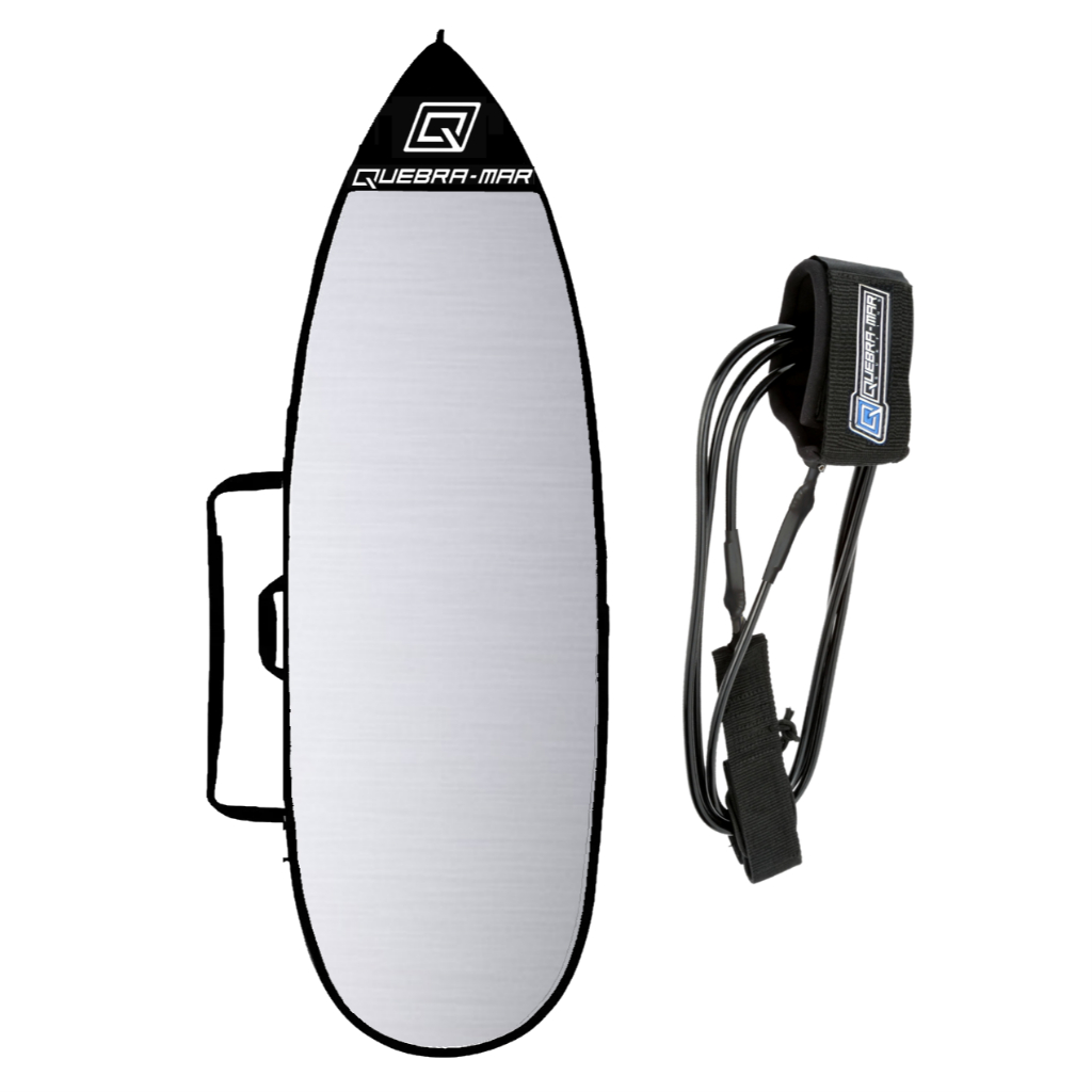 Capa Prancha de Surf Refletiva + Leash Strep Surf 6 X 6,5 Mm