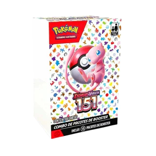 Mini Booster Box Escarlate e Violeta 151 Pokémon Estampas Ilustradas - Original Copag