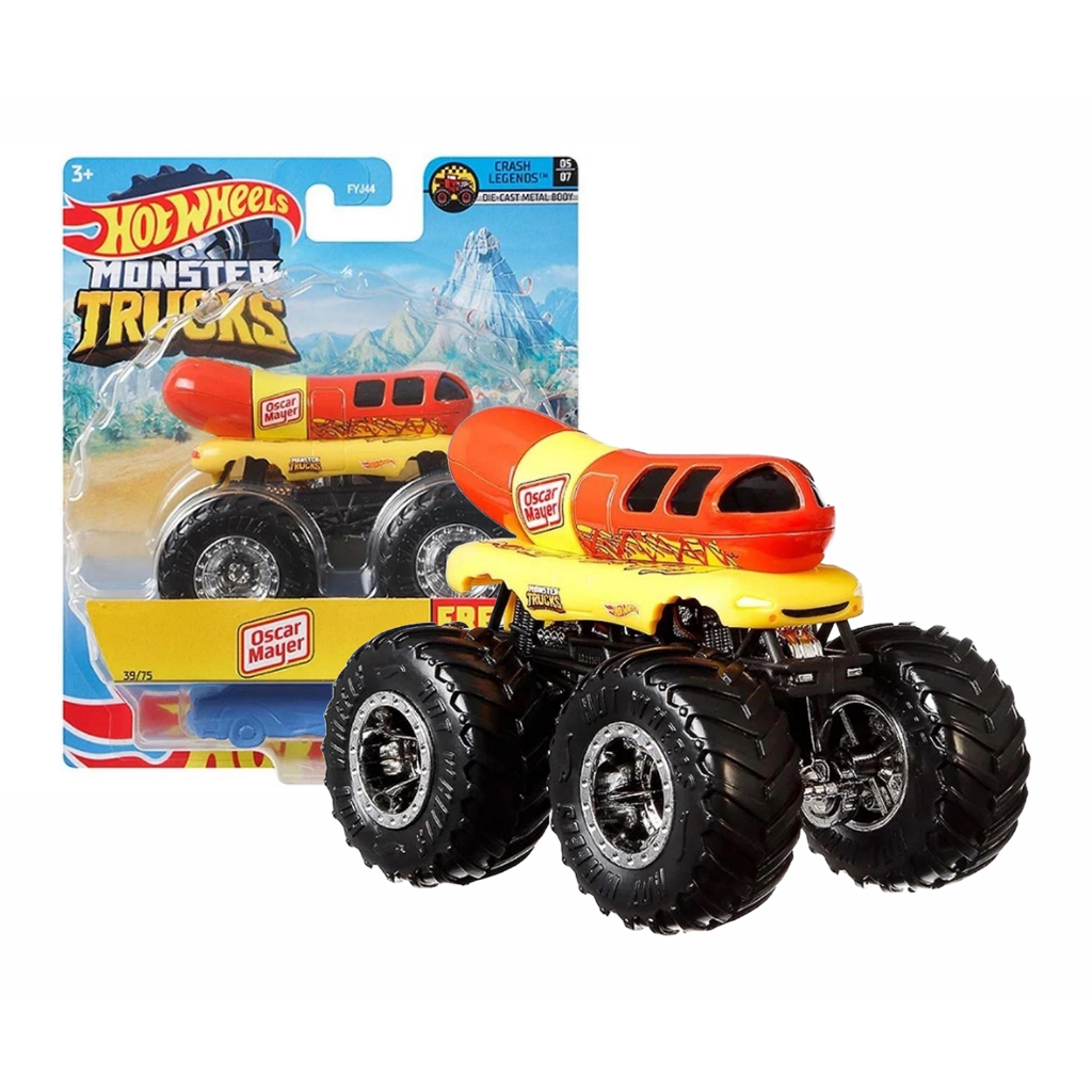 Hot Wheels Monster Trucks 1/64 (Vendido Separadamente) | Shopee Brasil