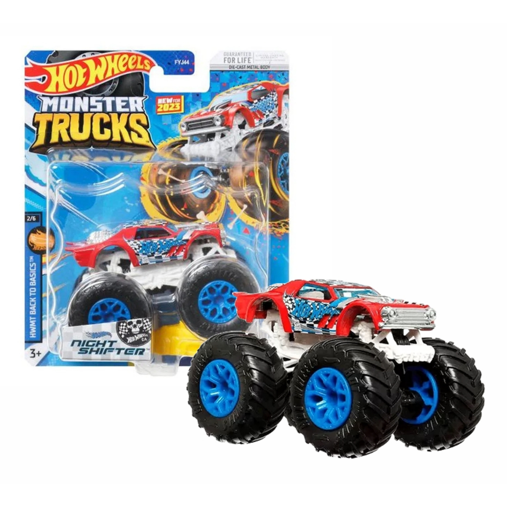 Hot Wheels Monster Trucks 1/64 (Vendido Separadamente) | Shopee Brasil