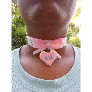 K12 Pink Lace Choker  Melanie Martinez Official Store