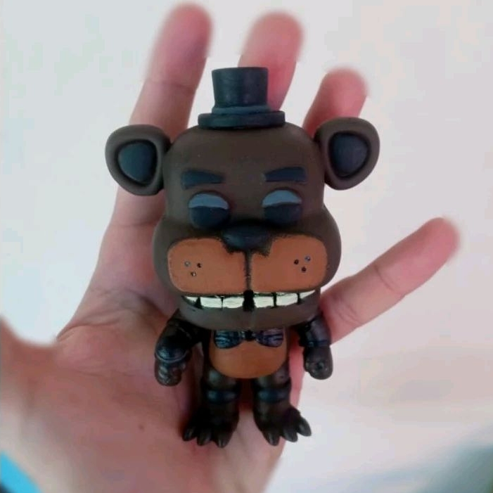 Lindo Boneco Five Nights At Freddy animatronic Fnaf El Chip pizzaria  simulator 14cm