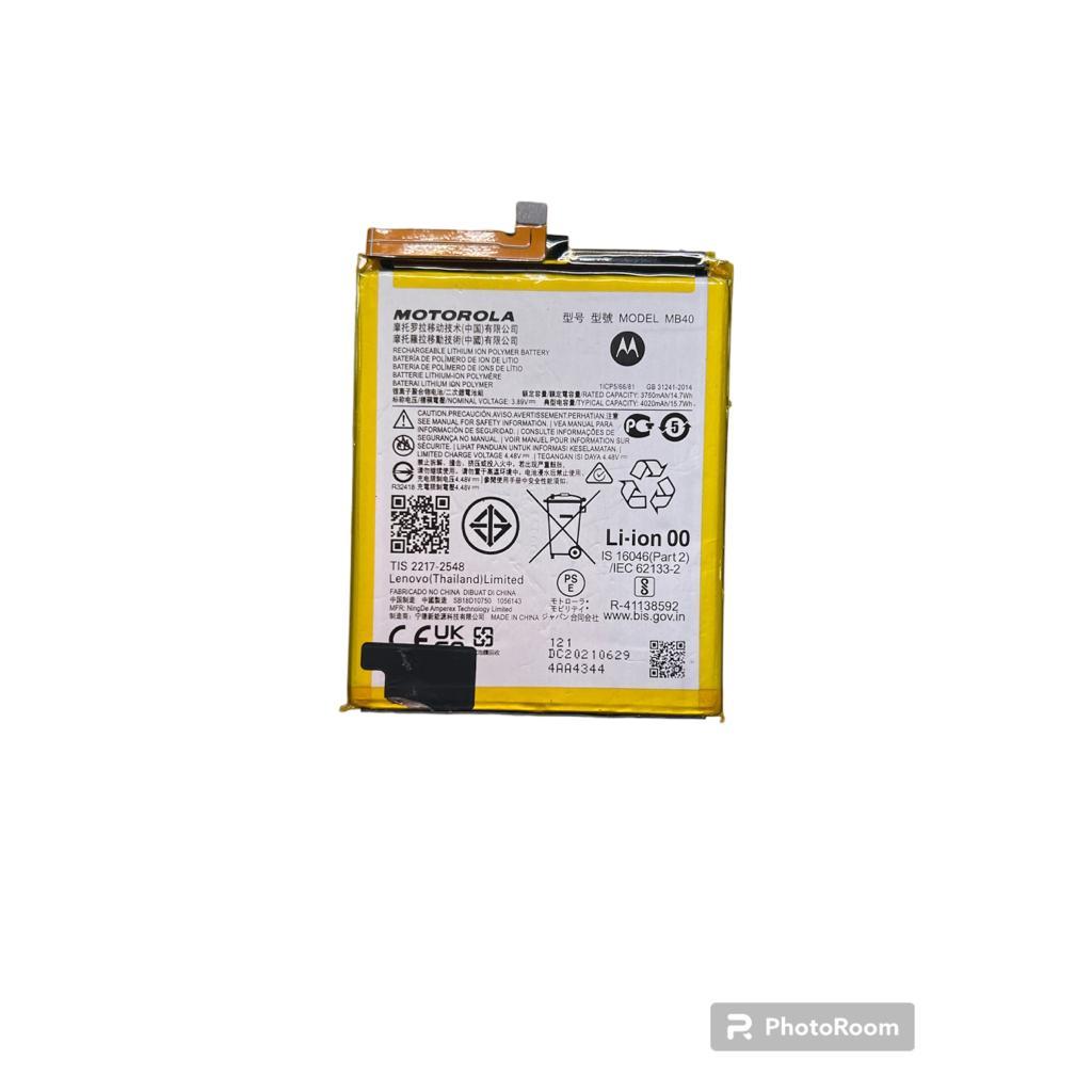 Bateria Pila Compatible Con Moto Edge 20 Xt2143 Mb40 3760mah