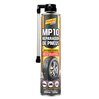 REPARADOR DE PNEUS AE 400ML MUNDIAL PRIME em Oferta na Shopee