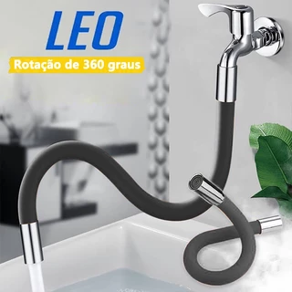 Tubo de extensão de torneira de água geral, mangueira de água, extensão de torneira pode ser dobrada e moldada em 360 rotações