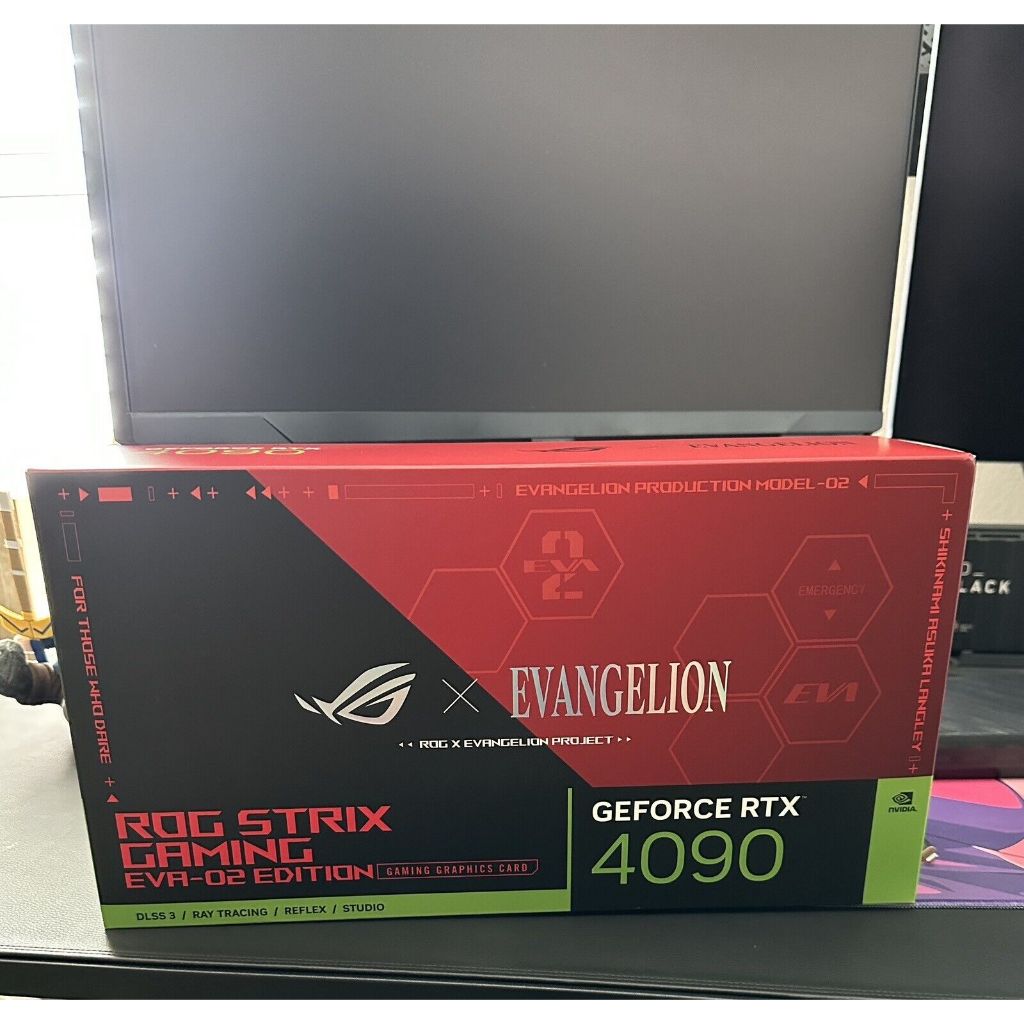Novo ROG Strix GeForce RTX™ 4090 24GB GDDR6X OC EVA-02 Edition