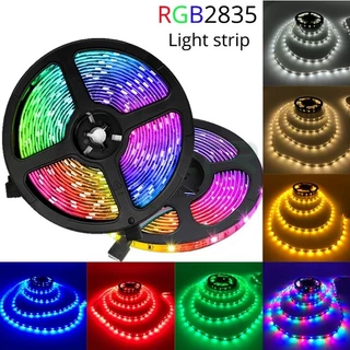 Fita Led 5050 Rolo 5 Metros 300 Leds Ip65 Dupla Face + Fonte Com Silicone Prova DÁgua para Decoração