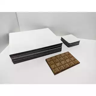 kit 50 porta copos com suporte MDF sublimação