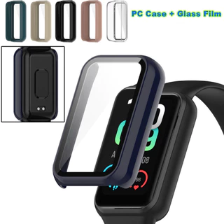 Capa Case Para Xiaomi Smart band 8 Active /Redmi band 2 /Amazfit band 7 Vidro Temperado Antiqueda