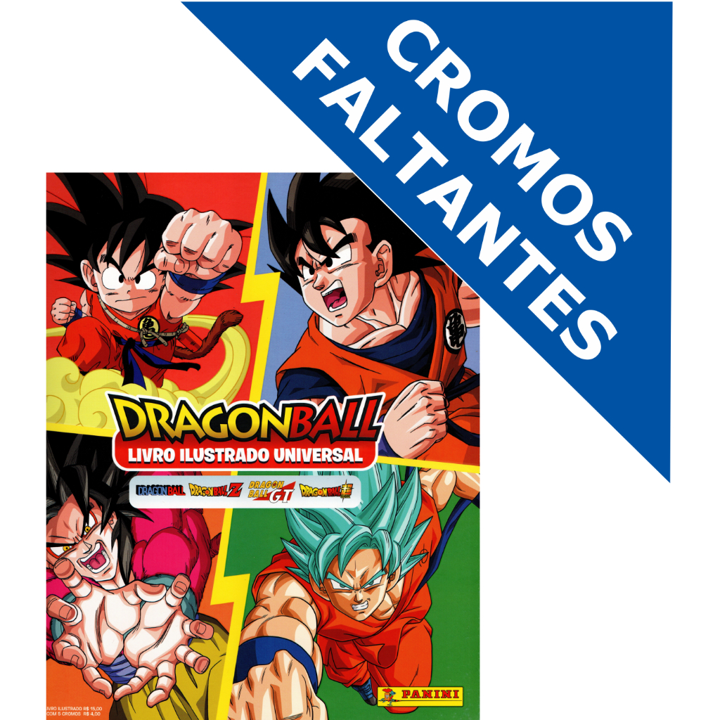 kit 157 figurinhas faltantes dragon ball universal panini - Escorrega o ...