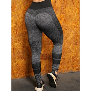 Calça Legging Esportiva Academia Yoga Trendy Levanta Bumbum Sem Costura Cintura  Alta