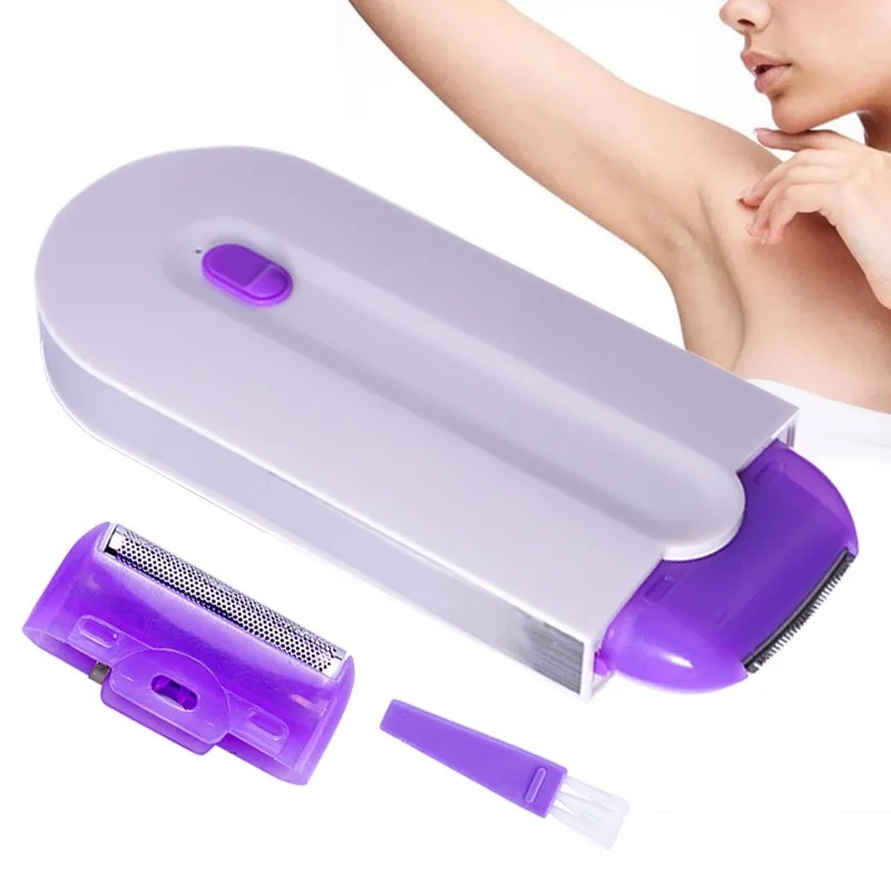 Depilador Elétrico Feminino Recarregável Facial Corporal