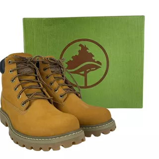 Coturno Masculino Macboot Roraima 10 Araxa Mostarda Costura Reforçada Solado Tratorado