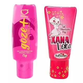 Kit Xana Loka E Goze+ Lubrificante Excitante Feminino