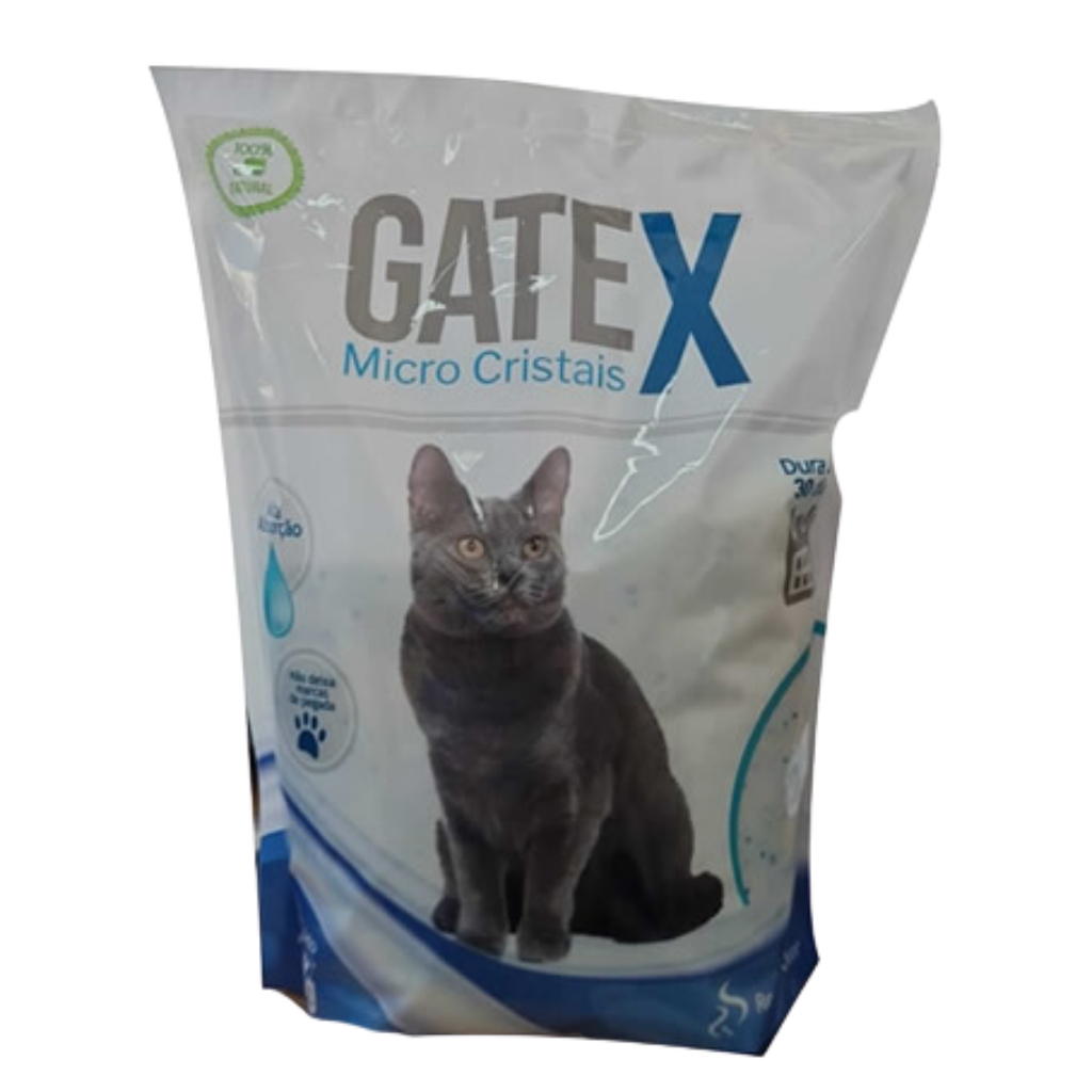 Areia Sílica Fina Gatos Gatex Tradicional 1,4kg | Shopee Brasil