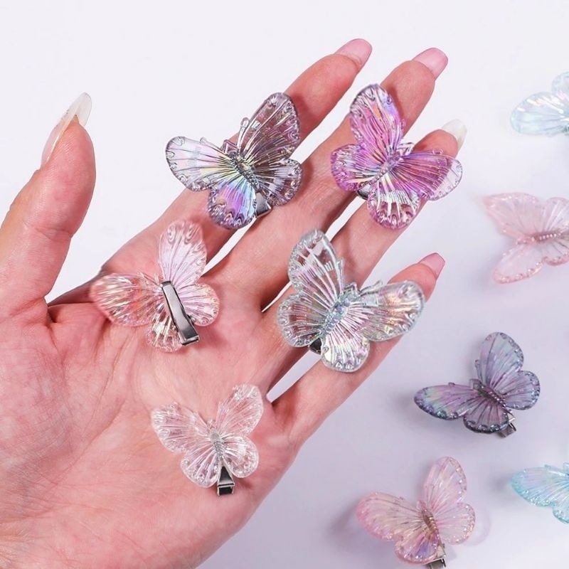 Presilha Grampo de Cabelo Borboleta